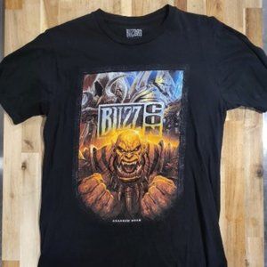 BLIZZCON 2013 CONVENTION T-Shirt Size MEDIUM BLIZZARD ENTERTAINMENT